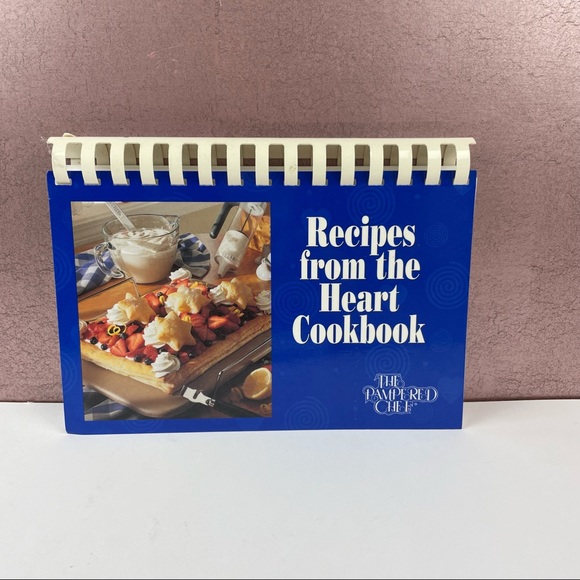 The Pampered Chef Recipes From The Heart Cookbook - Picture 1 of 5